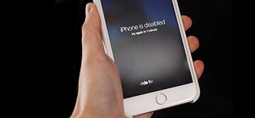 iPhone 5 Disabled Connect to iTunes doha
